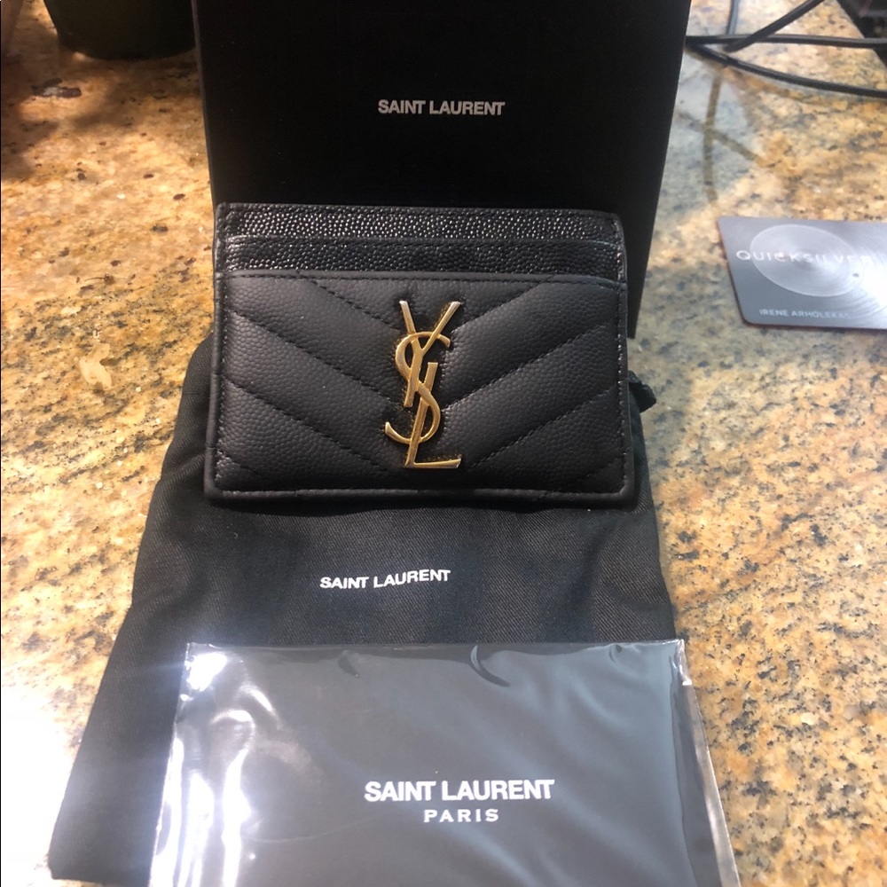 Ysl card holder